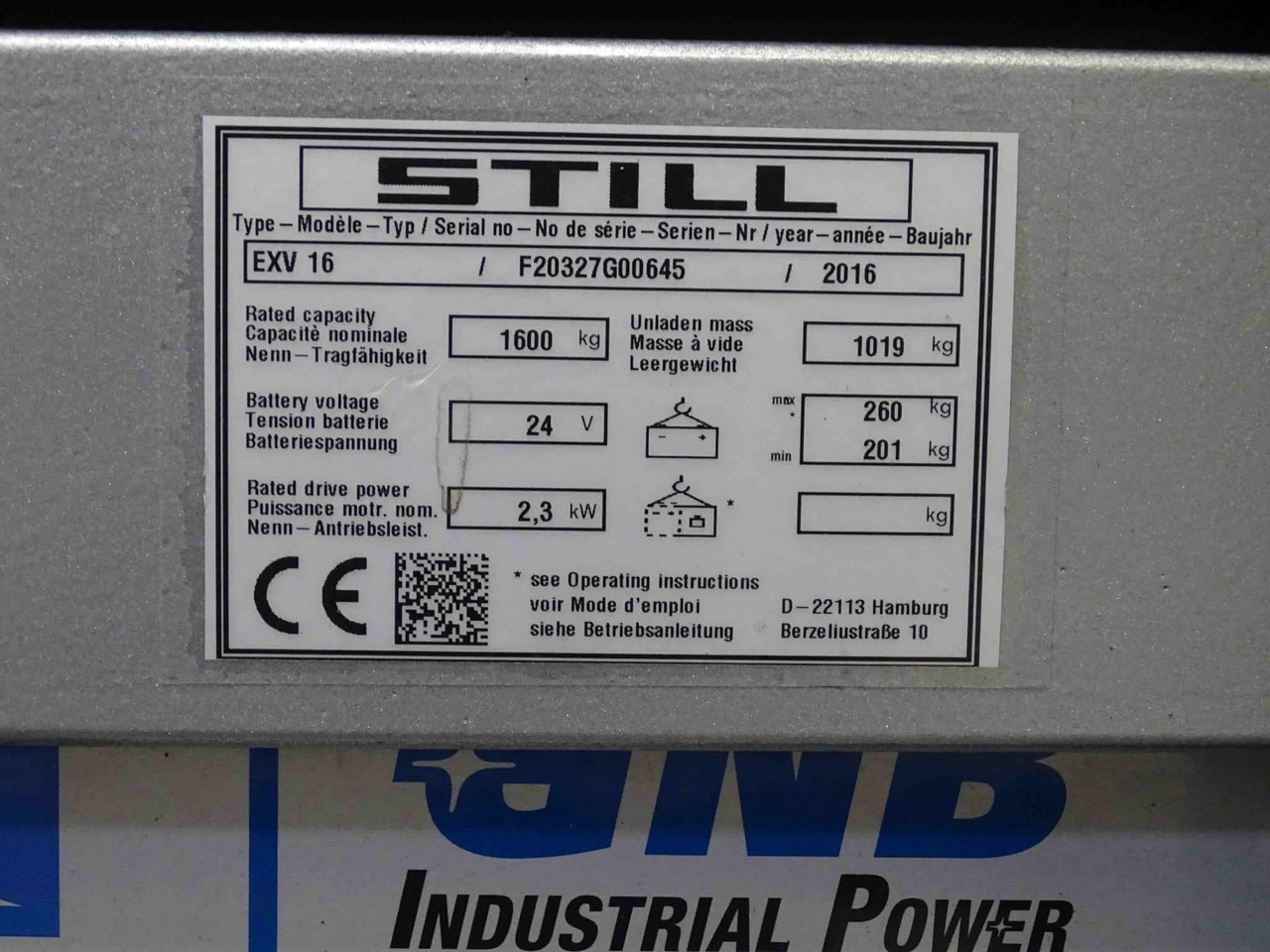 STILL EXV16 - Apilador: foto 5 STILL EXV16 - Apilador: foto 5