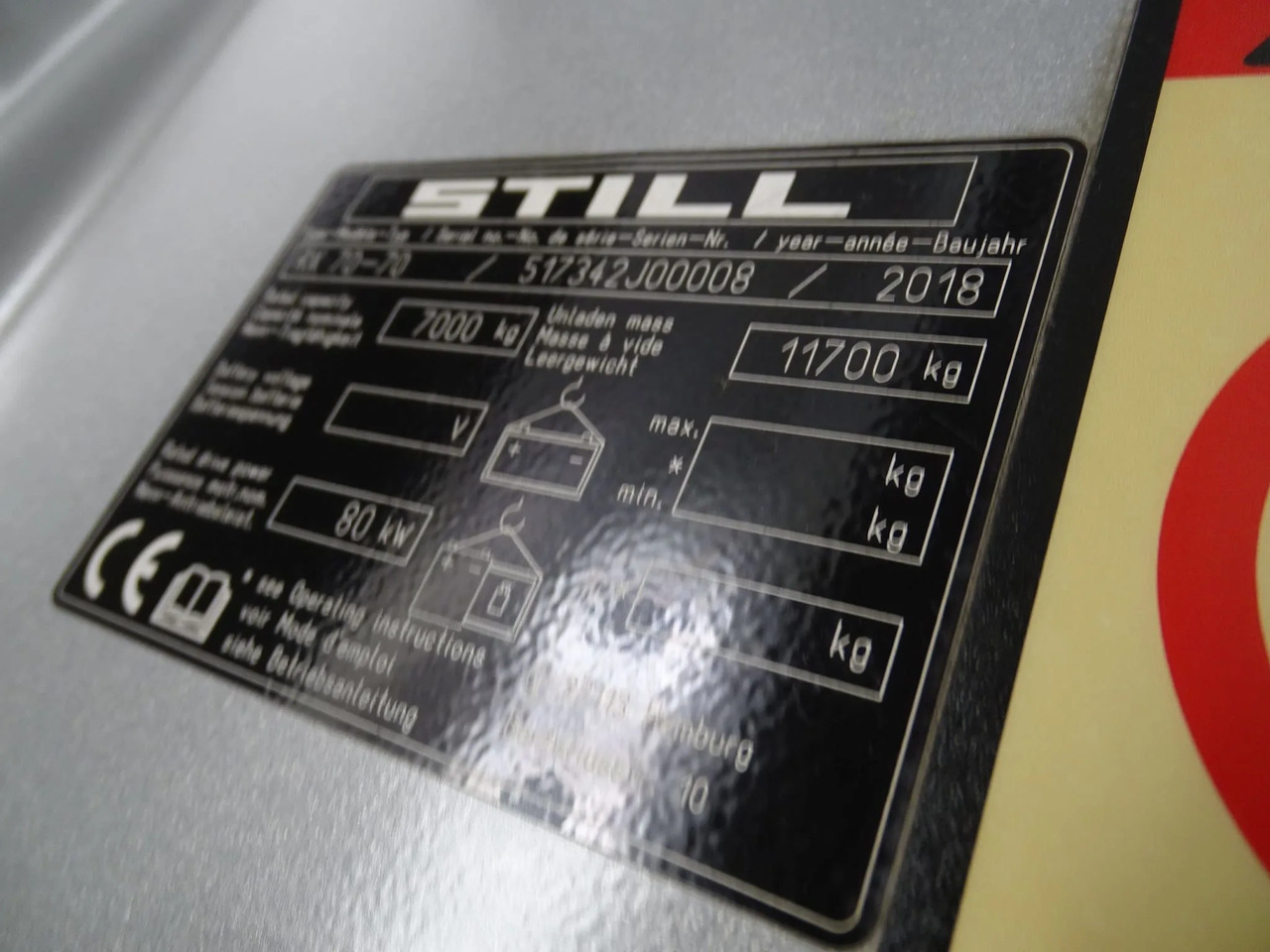 STILL RX70-70 - Carretilla elevadora diésel: foto 5 STILL RX70-70 - Carretilla elevadora diésel: foto 5