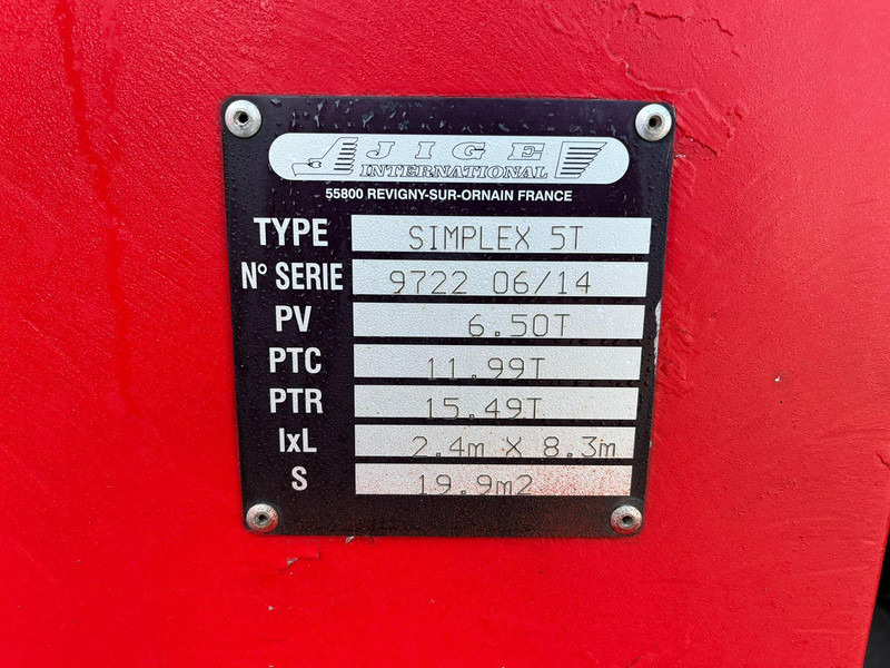 Camión portavehículos DAF LF 250 4x2 Jige Simplex 5T / 2x WINCH / platform L=5498 mm: foto 15 Camión portavehículos DAF LF 250 4x2 Jige Simplex 5T / 2x WINCH / platform L=5498 mm: foto 15