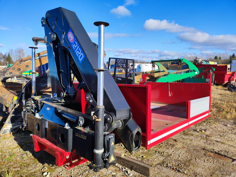 HMF 2120K-RC WITH PLATFORM ALMOST NEW - Grúa para camión para Camión: foto 1 HMF 2120K-RC WITH PLATFORM ALMOST NEW - Grúa para camión para Camión: foto 1