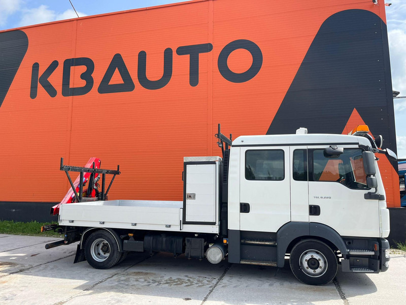 MAN TGL 8.220 4x2 HMF 270 K2 / WINCH / PLATFORM L=2779 mm - Camión caja abierta, Camión grúa: foto 5 MAN TGL 8.220 4x2 HMF 270 K2 / WINCH / PLATFORM L=2779 mm - Camión caja abierta, Camión grúa: foto 5