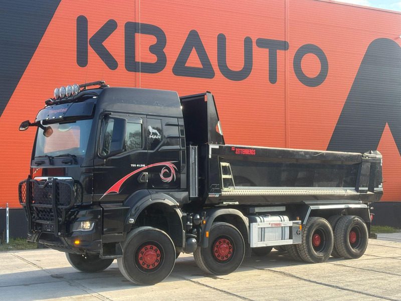 MAN TGS 41.510 8x8 FULL STEEL / PRITARDER / BOX L=5957 mm - Camión volquete: foto 1 MAN TGS 41.510 8x8 FULL STEEL / PRITARDER / BOX L=5957 mm - Camión volquete: foto 1