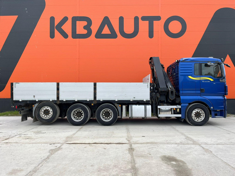 MAN TGX 35.480 8x4*4 HIAB 288E-7 / PLATFORM L=6397 mm - Camión caja abierta, Camión grúa: foto 5 MAN TGX 35.480 8x4*4 HIAB 288E-7 / PLATFORM L=6397 mm - Camión caja abierta, Camión grúa: foto 5