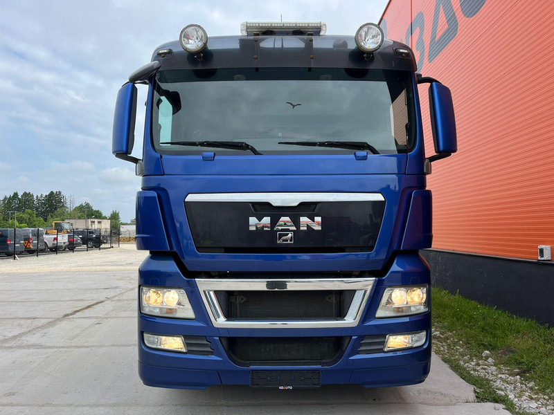 MAN TGX 35.480 8x4*4 HIAB 288E-7 / PLATFORM L=6397 mm - Camión caja abierta, Camión grúa: foto 3 MAN TGX 35.480 8x4*4 HIAB 288E-7 / PLATFORM L=6397 mm - Camión caja abierta, Camión grúa: foto 3