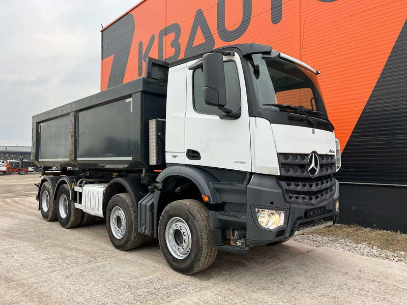 Mercedes-Benz Arocs 4151 8x4 BORDMATIC / FULL STEEL / DRUM BRAKES / BOX L=6140 mm - Camión volquete: foto 3 Mercedes-Benz Arocs 4151 8x4 BORDMATIC / FULL STEEL / DRUM BRAKES / BOX L=6140 mm - Camión volquete: foto 3