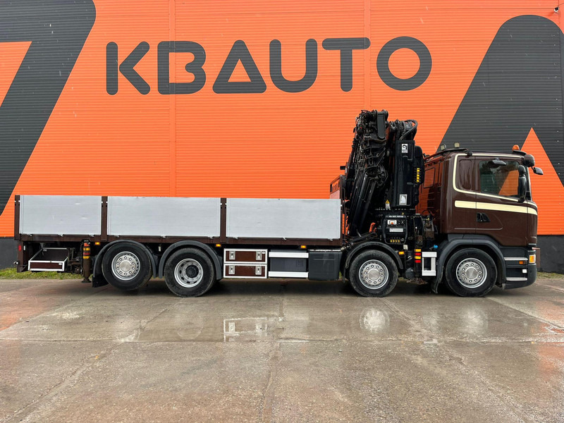 Scania G 450 8x2*6 HIAB 622E-8 + JIB / PLATFORM L=6715 mm - Camión caja abierta, Camión grúa: foto 5 Scania G 450 8x2*6 HIAB 622E-8 + JIB / PLATFORM L=6715 mm - Camión caja abierta, Camión grúa: foto 5