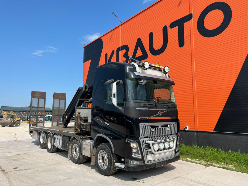 Volvo FH 16 750 8x4 HMF2620K-5 / WINCH / PLATFORM L=7100 mm - Camión caja abierta, Camión grúa: foto 4 Volvo FH 16 750 8x4 HMF2620K-5 / WINCH / PLATFORM L=7100 mm - Camión caja abierta, Camión grúa: foto 4