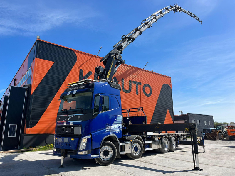 Volvo FH 460 8x2*6 PK78002 + JIB + WINCH / PLATFORM L=7190 mm - Camión caja abierta, Camión grúa: foto 1 Volvo FH 460 8x2*6 PK78002 + JIB + WINCH / PLATFORM L=7190 mm - Camión caja abierta, Camión grúa: foto 1