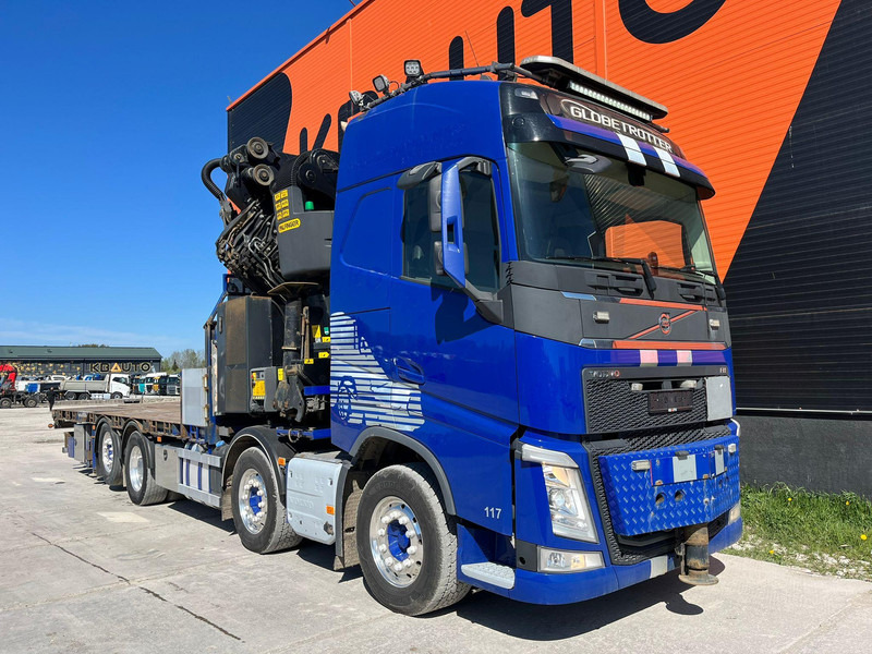 Volvo FH 460 8x2*6 PK78002 + JIB + WINCH / PLATFORM L=7190 mm - Camión caja abierta, Camión grúa: foto 4 Volvo FH 460 8x2*6 PK78002 + JIB + WINCH / PLATFORM L=7190 mm - Camión caja abierta, Camión grúa: foto 4
