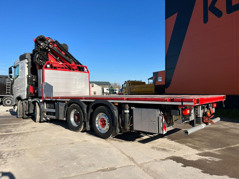 Camión caja abierta, Camión grúa Volvo FH 540 8x2*6 HMF 8520 K6 + JIB + WINCH / PLATFORM L=6359 mm: foto 8