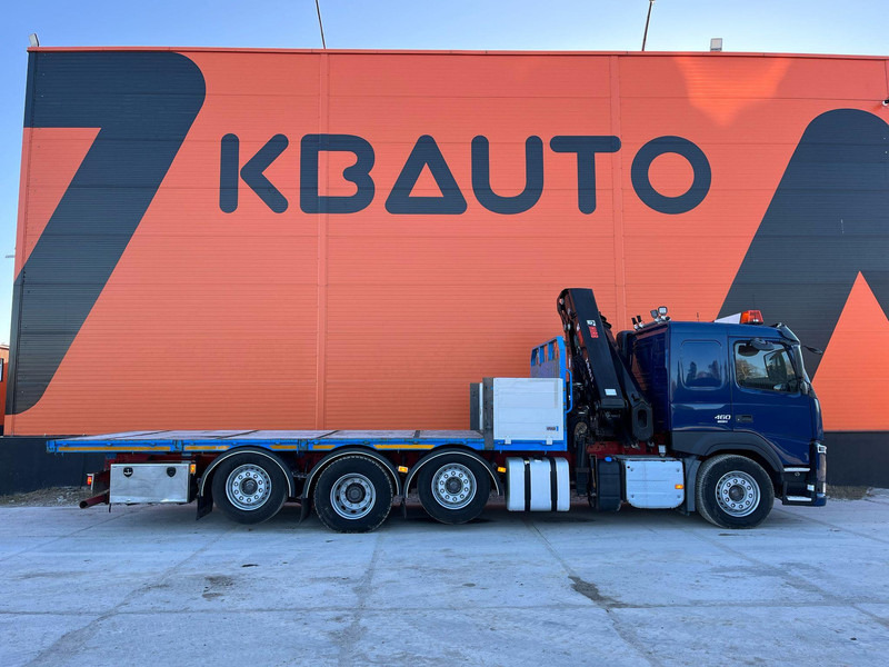 Volvo FM 460 8x2*6 HIAB 302E-6 / PLATFORM L=6720 mm - Camión caja abierta, Camión grúa: foto 4 Volvo FM 460 8x2*6 HIAB 302E-6 / PLATFORM L=6720 mm - Camión caja abierta, Camión grúa: foto 4