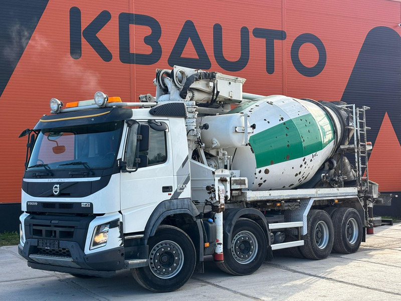 Volvo FMX 500 8x4 PUMI 24-3 - 24 m - 2303 hours / 7 m3 / FULL STEEL - Camión hormigonera: foto 2 Volvo FMX 500 8x4 PUMI 24-3 - 24 m - 2303 hours / 7 m3 / FULL STEEL - Camión hormigonera: foto 2