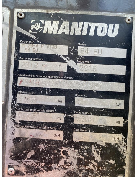 Carretilla todo terreno Manitou M 30-4 ST3B ST3B: foto 9
