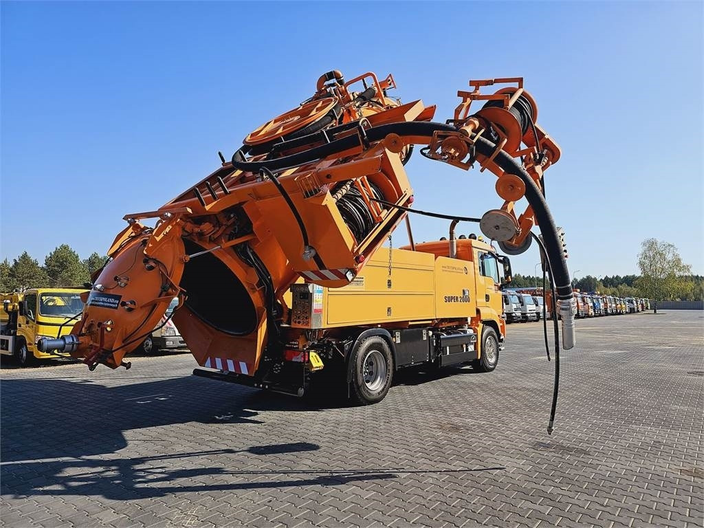 MAN Wiedemann SUPER 2000 4x2 WUKO RECYKLING for collec - Limpieza de alcantarillado: foto 1 MAN Wiedemann SUPER 2000 4x2 WUKO RECYKLING for collec - Limpieza de alcantarillado: foto 1