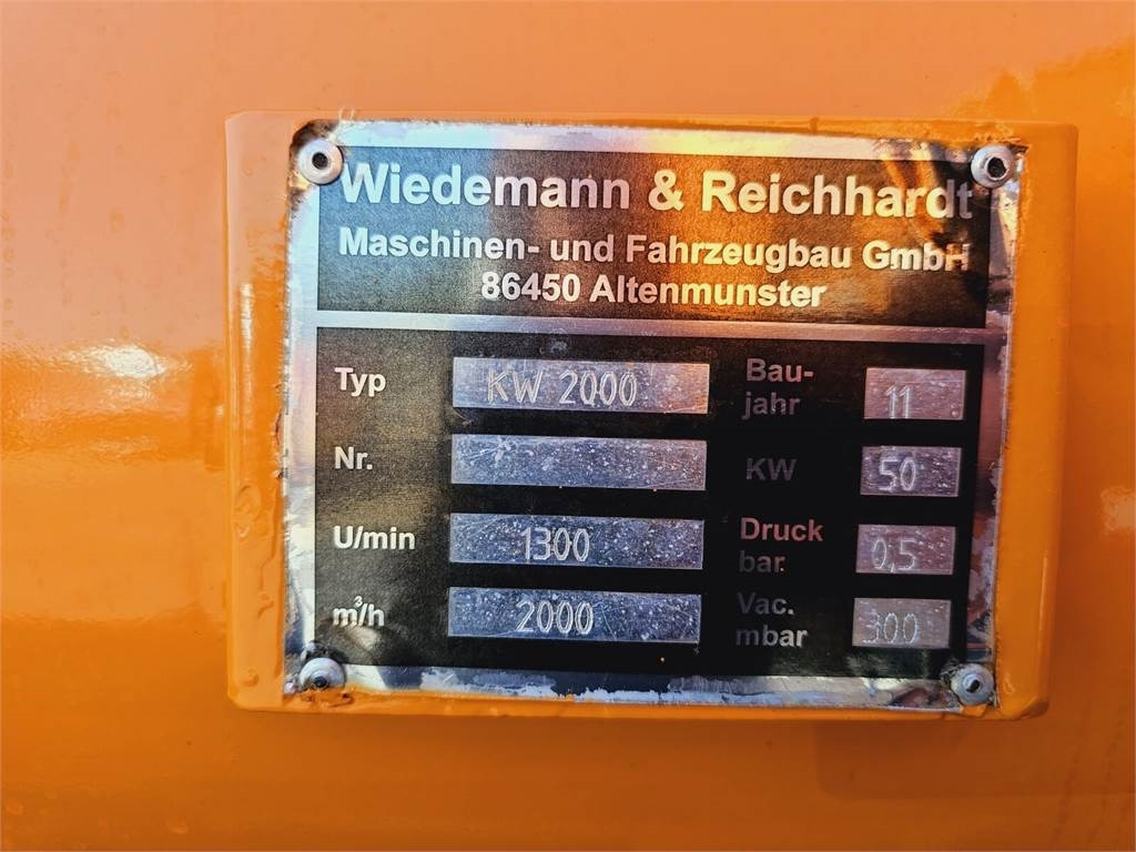 MAN Wiedemann SUPER 2000 4x2 WUKO RECYKLING for collec - Limpieza de alcantarillado: foto 4 MAN Wiedemann SUPER 2000 4x2 WUKO RECYKLING for collec - Limpieza de alcantarillado: foto 4