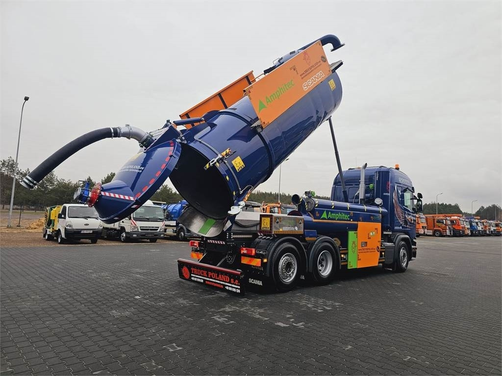 Scania Amphitec VORTEX ATEX EURO 6 vacuum suction loader - Excavadora: foto 1 Scania Amphitec VORTEX ATEX EURO 6 vacuum suction loader - Excavadora: foto 1