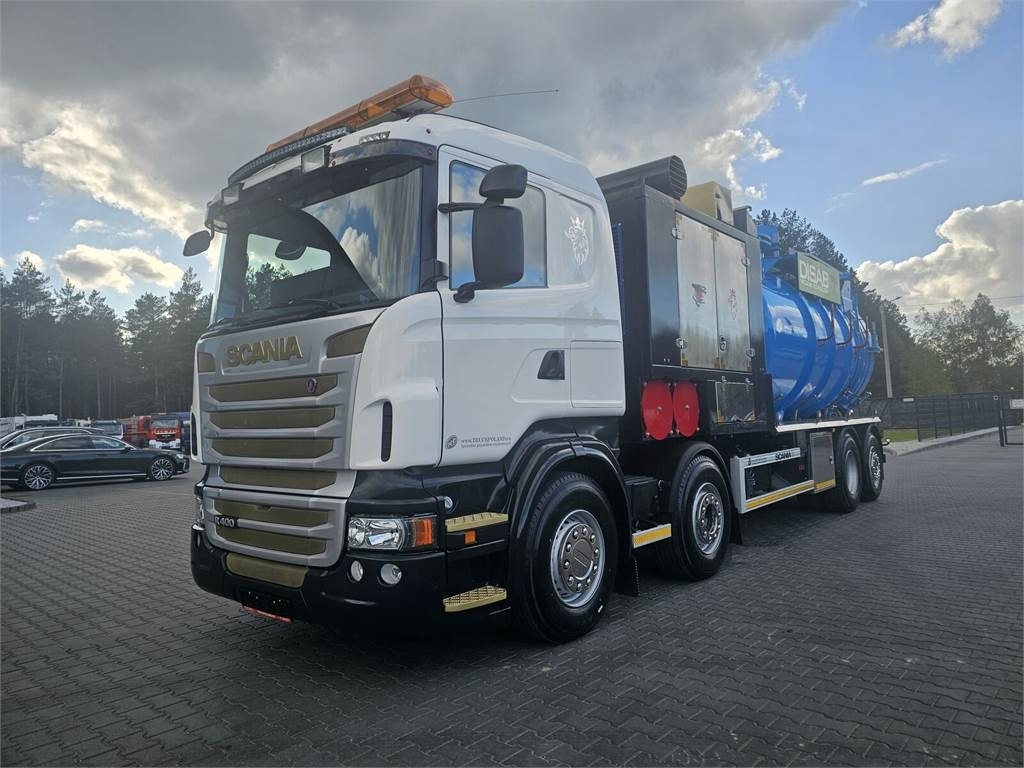 Scania Disab Centurion P210/8 Vacuum suction loader - Vehículo municipal: foto 3 Scania Disab Centurion P210/8 Vacuum suction loader - Vehículo municipal: foto 3