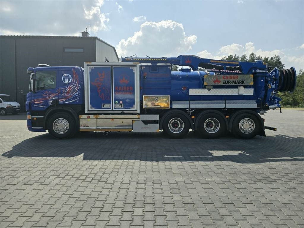 Scania KAISER EUR-MARK PL 8 Vacuum suction-blowing loader - Vehículo municipal: foto 4 Scania KAISER EUR-MARK PL 8 Vacuum suction-blowing loader - Vehículo municipal: foto 4