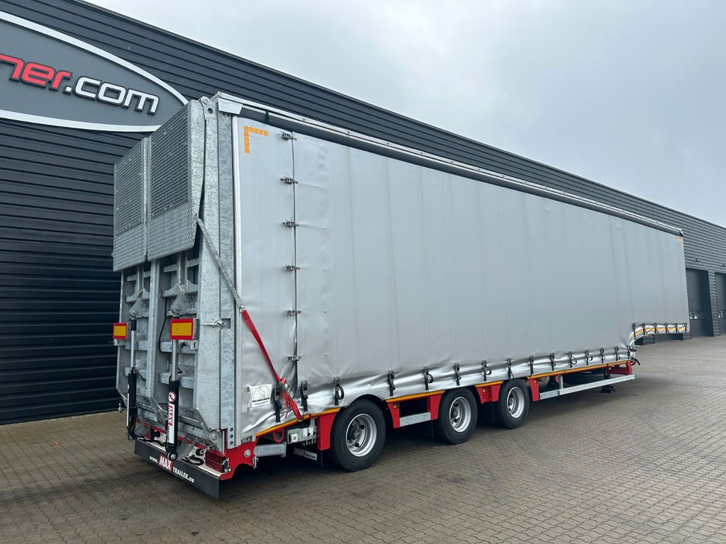 Faymonville Maxtrailer MAX 100 tieflader / Planenaufbau  - Semirremolque góndola rebajadas: foto 2 Faymonville Maxtrailer MAX 100 tieflader / Planenaufbau  - Semirremolque góndola rebajadas: foto 2