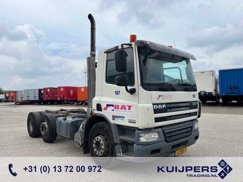 DAF FAG CF75.250 EEV / 6x2 / 158 DKM / Chassis-Cabine / - Camión chasis: foto 1 DAF FAG CF75.250 EEV / 6x2 / 158 DKM / Chassis-Cabine / - Camión chasis: foto 1