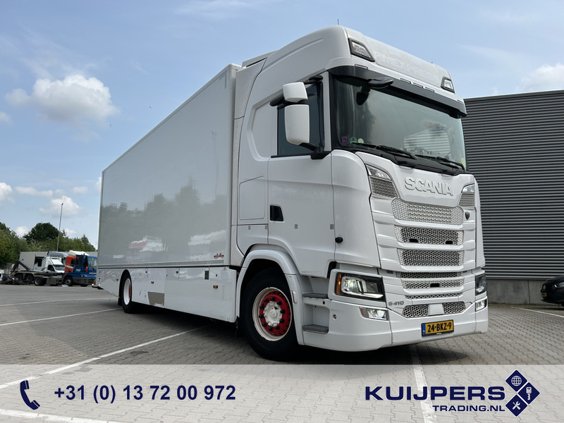 Scania S410 Highline / 491 dkm / Box 8.1 mtr / Laadklep 3000 kg - Camión caja cerrada: foto 1 Scania S410 Highline / 491 dkm / Box 8.1 mtr / Laadklep 3000 kg - Camión caja cerrada: foto 1