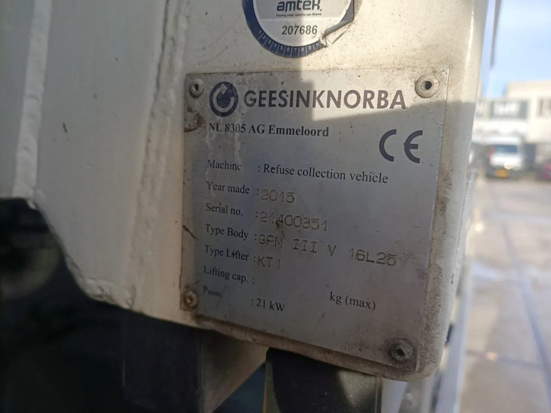 Camión DAF CF 290 CF290 FAN met boven laadkraan Hiab XS211W Hipro: foto 9