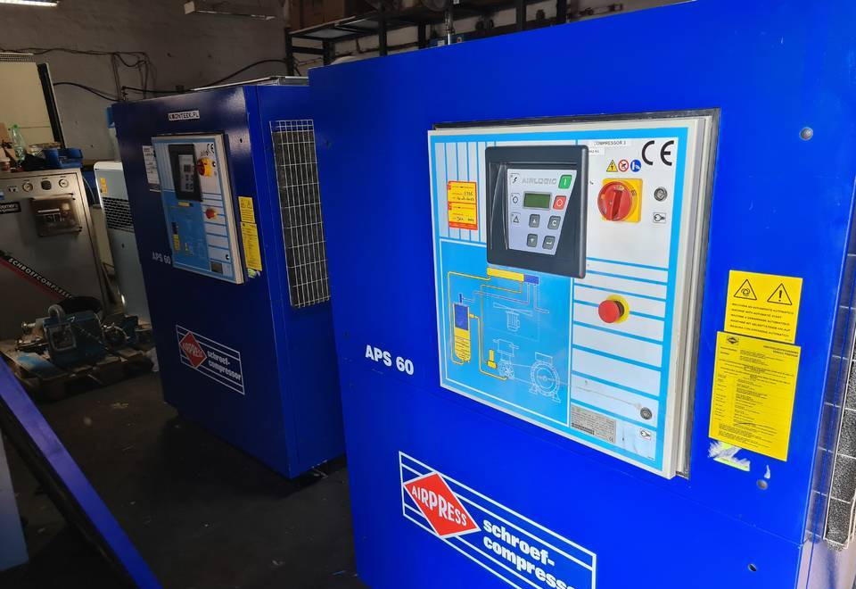 Kompresor śrubowy AIRPRESS APS 60, 45 kw - Compresor de aire: foto 4 Kompresor śrubowy AIRPRESS APS 60, 45 kw - Compresor de aire: foto 4