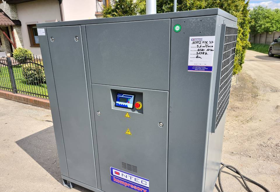 Kompresor śrubowy HERTZ HSC 37, WALTER 37 kw, 2020 r - Compresor de aire: foto 3 Kompresor śrubowy HERTZ HSC 37, WALTER 37 kw, 2020 r - Compresor de aire: foto 3