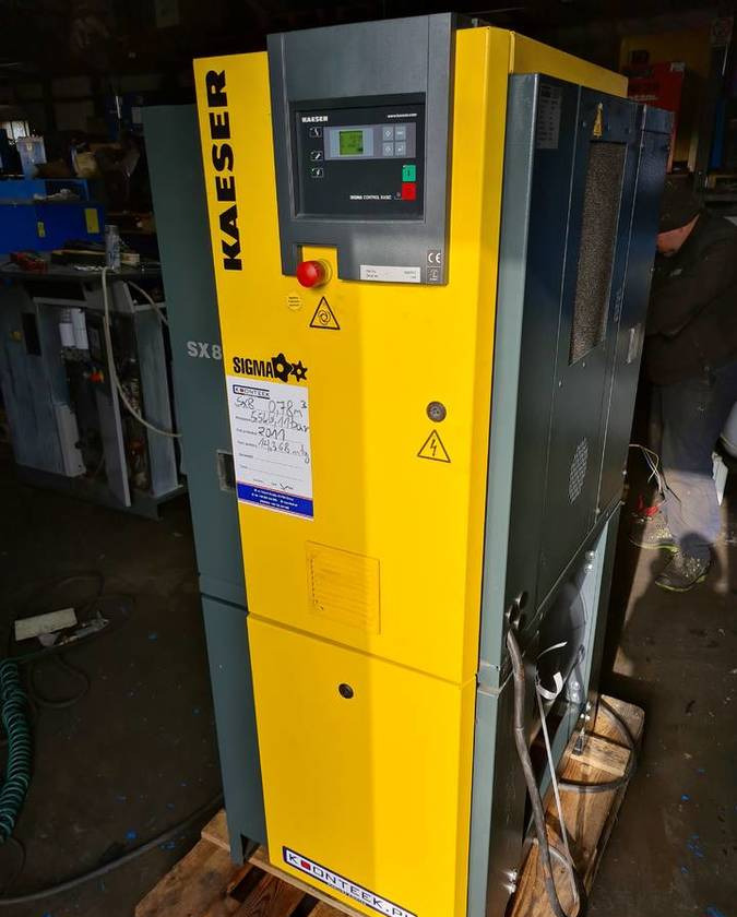 Kompresor śrubowy KAESER Aircenter SX8 5,5 kw - Compresor de aire: foto 2 Kompresor śrubowy KAESER Aircenter SX8 5,5 kw - Compresor de aire: foto 2