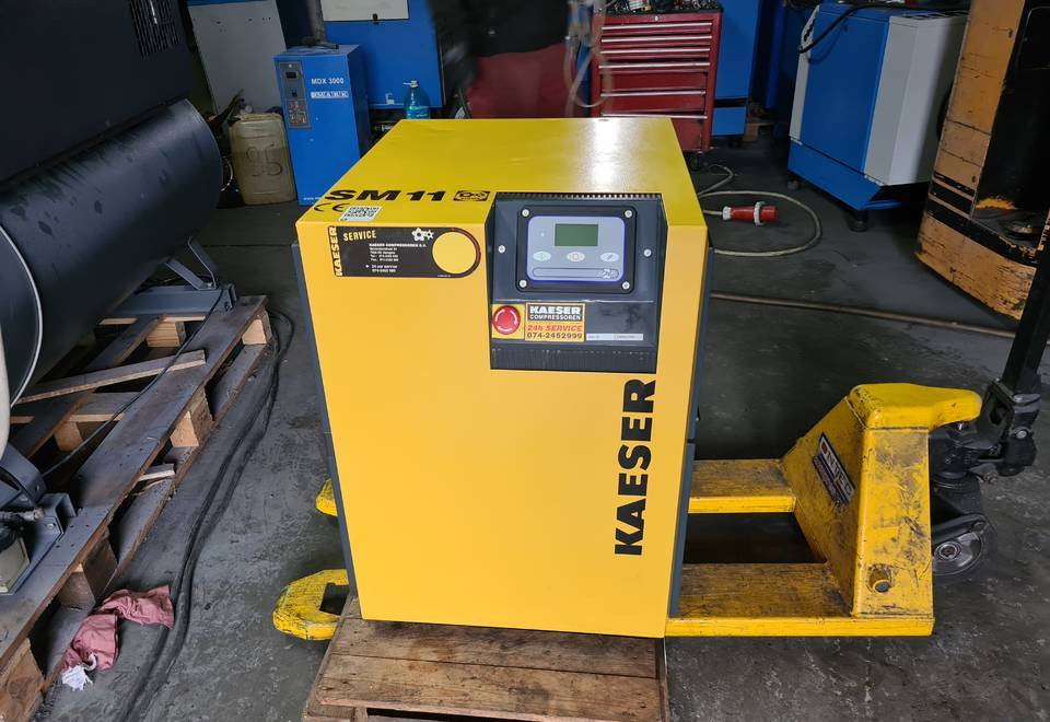 Kompresor śrubowy KAESER SM 11 7,5 kw - Compresor de aire: foto 4 Kompresor śrubowy KAESER SM 11 7,5 kw - Compresor de aire: foto 4