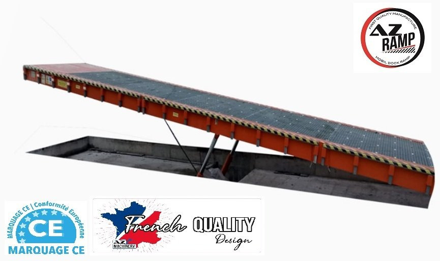 Embeded loading ramp-Buried loading ramp with tilting lip.AZ RAMP-EASY ST-10T - Rampa de carga: foto 1 Embeded loading ramp-Buried loading ramp with tilting lip.AZ RAMP-EASY ST-10T - Rampa de carga: foto 1