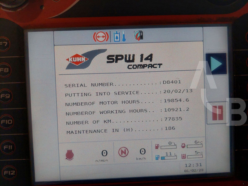 Maquinaria ganadera Kuhn SPW 14 Compact: foto 20 Maquinaria ganadera Kuhn SPW 14 Compact: foto 20