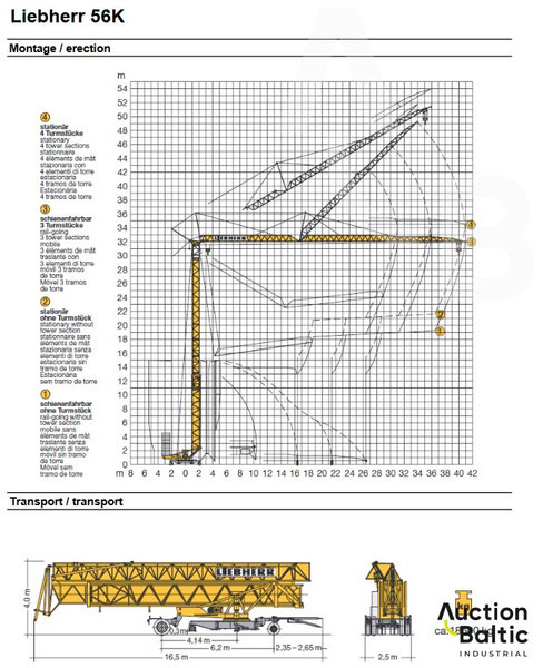 Grúa torre Liebherr 56K: foto 12