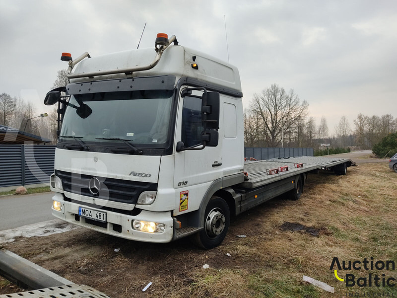 Mercedes-Benz Atego 818L - Grua de remolque autos: foto 1 Mercedes-Benz Atego 818L - Grua de remolque autos: foto 1