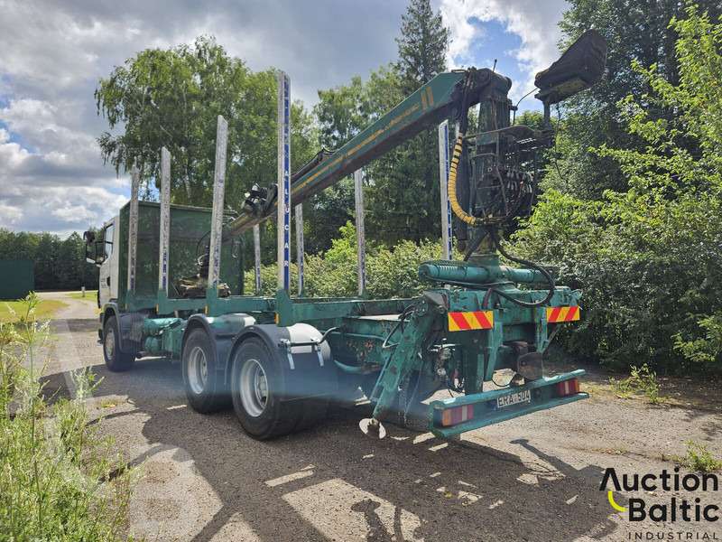 Scania R 124 GB - Remolque forestal: foto 4 Scania R 124 GB - Remolque forestal: foto 4