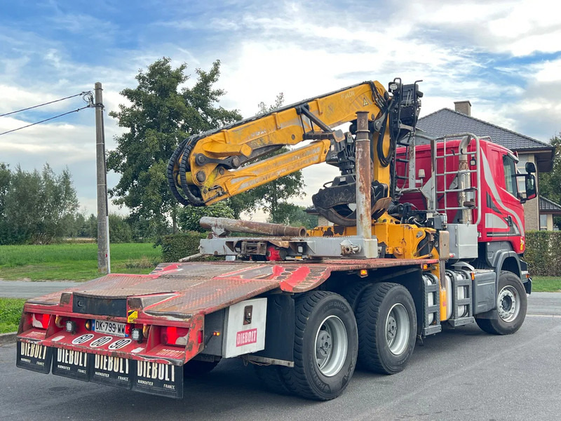 Camión forestal Scania R580 6x4 full steel*3pedal opticruise*R580 V8*: foto 13