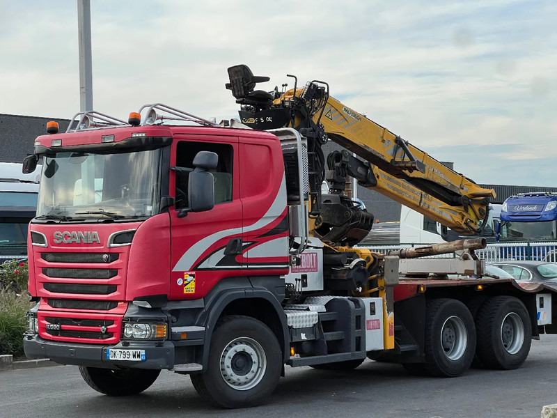 Scania R580 6x4 full steel*3pedal opticruise*R580 V8* - Camión forestal: foto 4 Scania R580 6x4 full steel*3pedal opticruise*R580 V8* - Camión forestal: foto 4