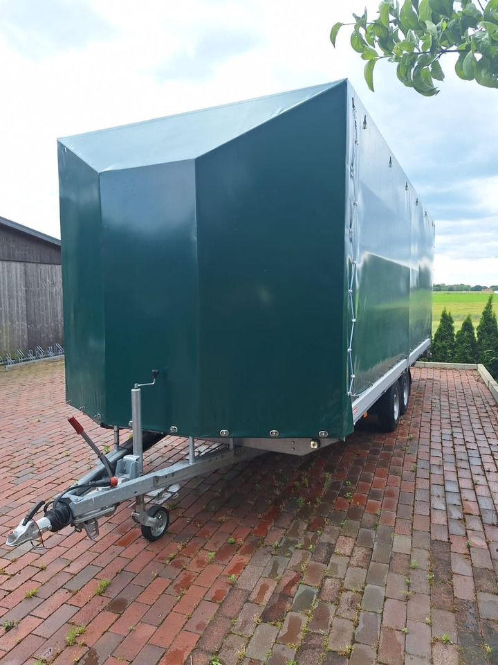 Böckmann Großraumanhänger Jagdanhänger Hasenwagen - Remolque con toldo: foto 1 Böckmann Großraumanhänger Jagdanhänger Hasenwagen - Remolque con toldo: foto 1