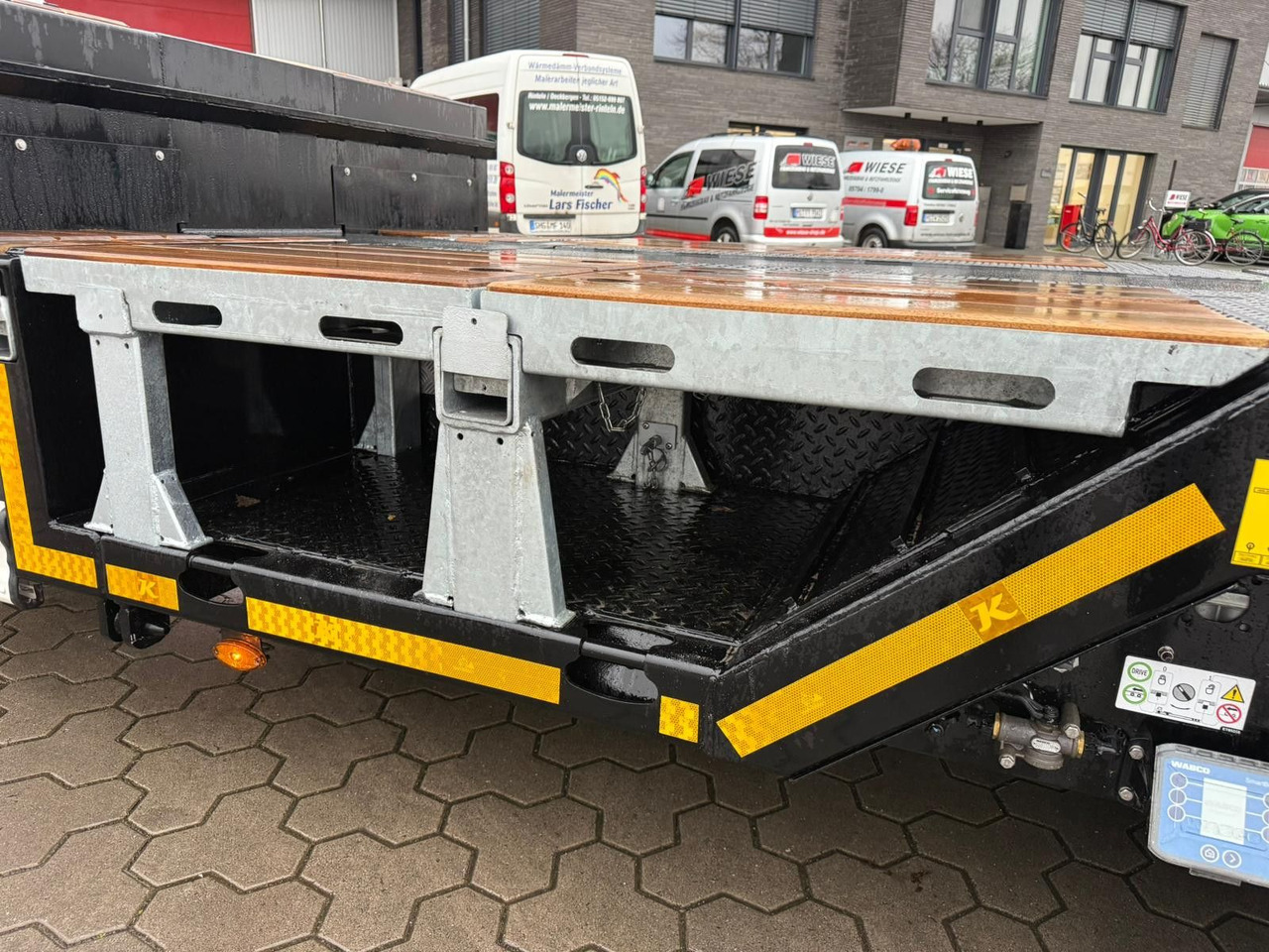 Semirremolque góndola rebajadas Kässbohrer K.SLA R 4 / 2N 18/40 Tieflader Radmulden tele: foto 15