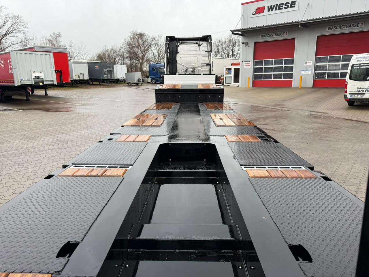 Semirremolque góndola rebajadas Kässbohrer K.SLA R 4 / 2N 18/40 Tieflader Radmulden tele: foto 11