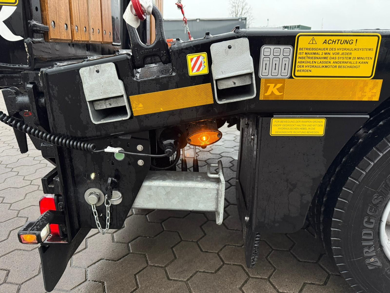 Semirremolque góndola rebajadas Kässbohrer K.SLA R 4 / 2N 18/40 Tieflader Radmulden tele: foto 17