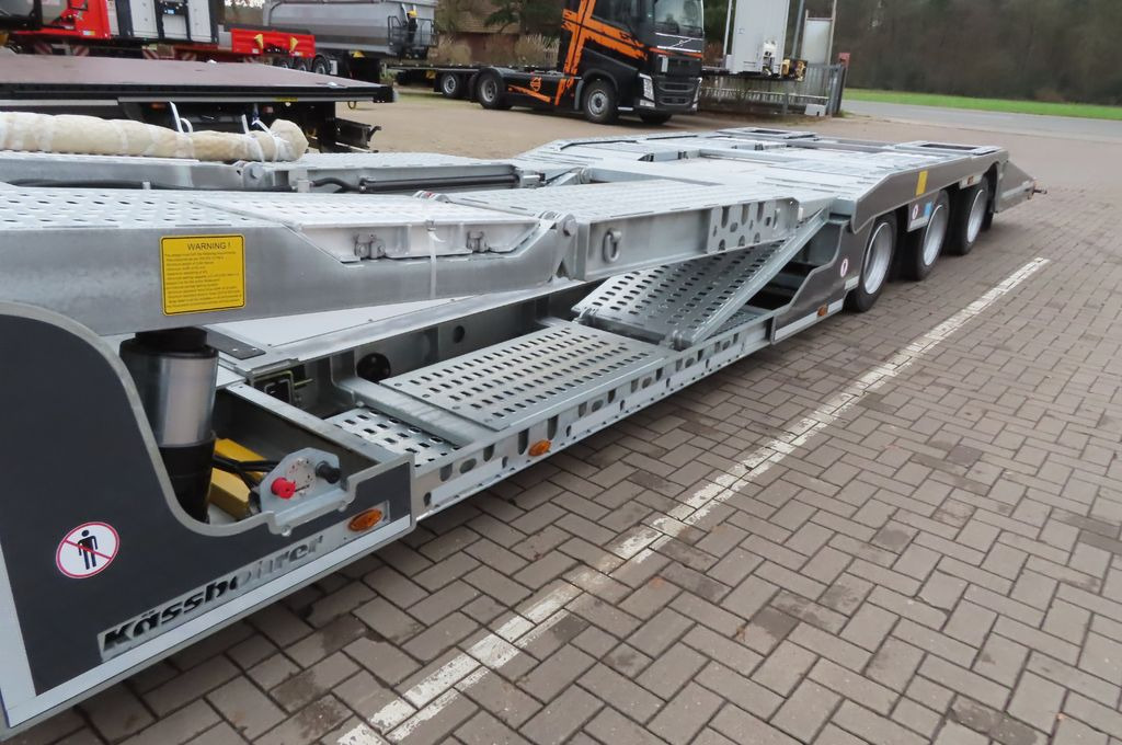 Semirremolque portavehículos Kässbohrer K.SOK Truck/Car Transporter, Novagrau: foto 6
