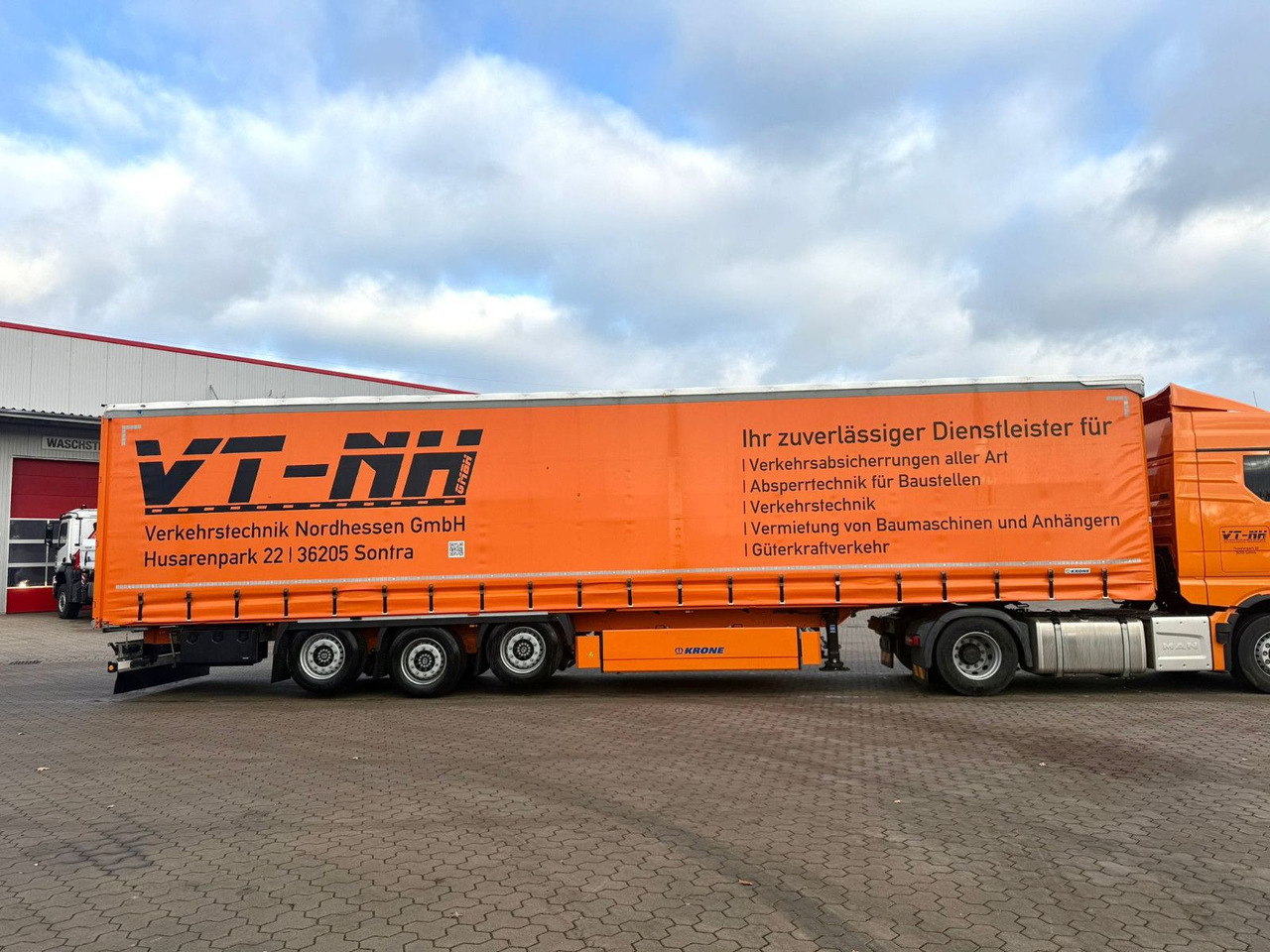 Krone Schiebeplanen Auflieger Wie Neu Code XL - Semirremolque lona: foto 3 Krone Schiebeplanen Auflieger Wie Neu Code XL - Semirremolque lona: foto 3