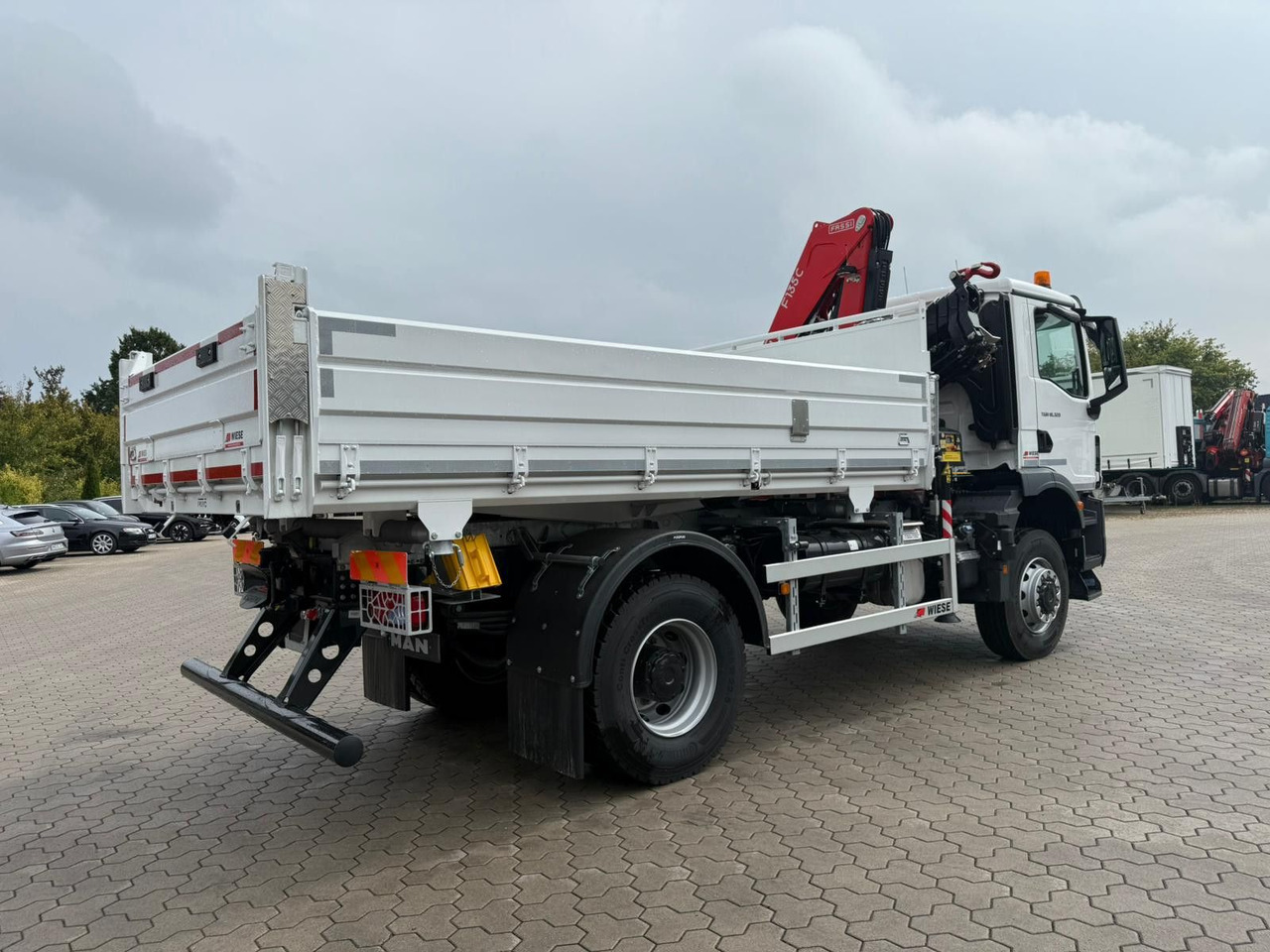 Leasing de  MAN 18.320 4x4 mit Fassi Ladekran Sofort Verfügbar MAN 18.320 4x4 mit Fassi Ladekran Sofort Verfügbar: foto 8