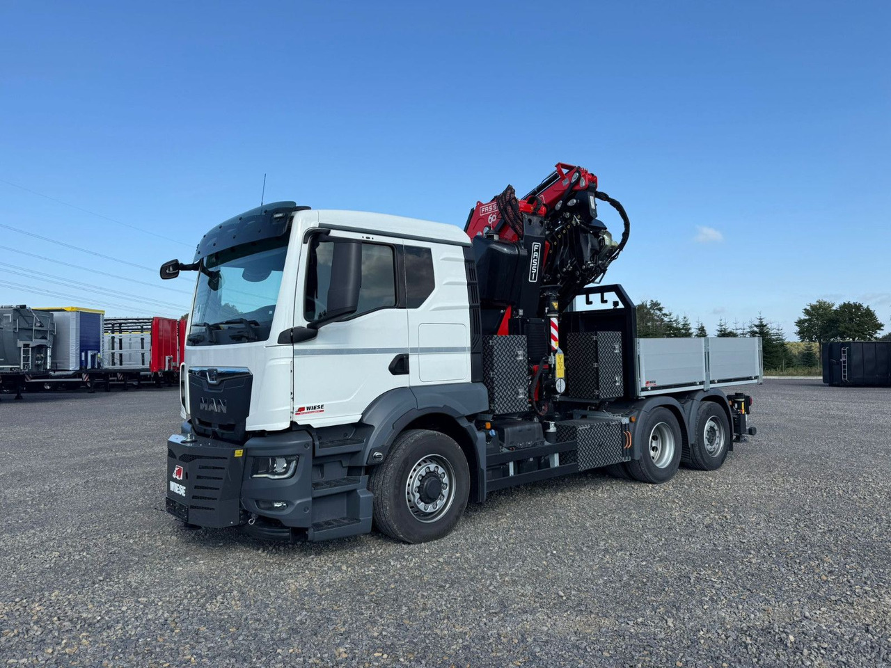 Camión caja abierta, Camión grúa MAN 26.470 6x4-4 Hydrodrive Fassi Kran F545 Jib: foto 8