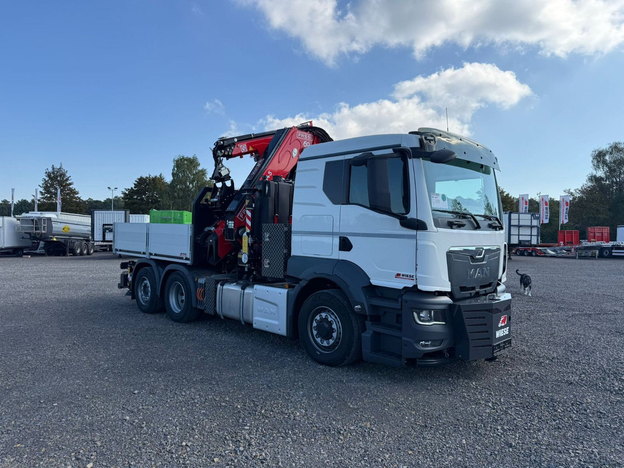 MAN 26.470 6x4-4 Hydrodrive Fassi Kran F545 Jib - Camión caja abierta, Camión grúa: foto 5 MAN 26.470 6x4-4 Hydrodrive Fassi Kran F545 Jib - Camión caja abierta, Camión grúa: foto 5
