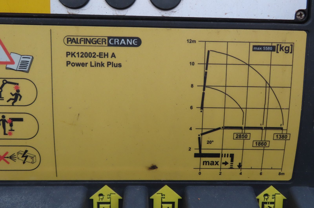 Mercedes-Benz Axor 1833 L - Glastransporter Kran Palfinger - Camión grúa: foto 4 Mercedes-Benz Axor 1833 L - Glastransporter Kran Palfinger - Camión grúa: foto 4
