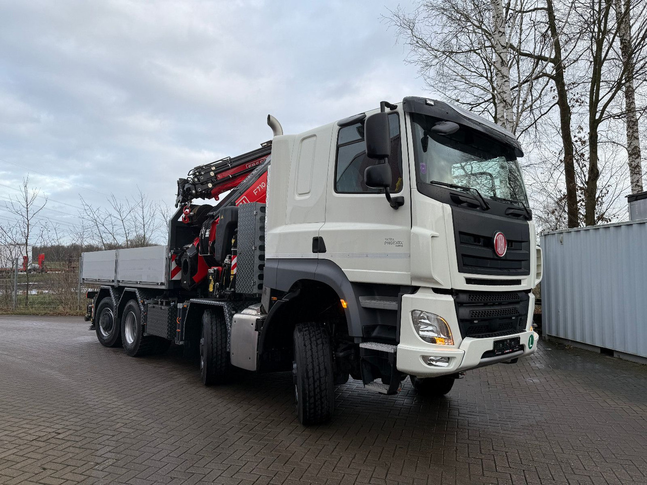 Tatra 41.500 8x8 Phoenix Fassi F710 Kran - Camión caja abierta, Camión grúa: foto 3 Tatra 41.500 8x8 Phoenix Fassi F710 Kran - Camión caja abierta, Camión grúa: foto 3