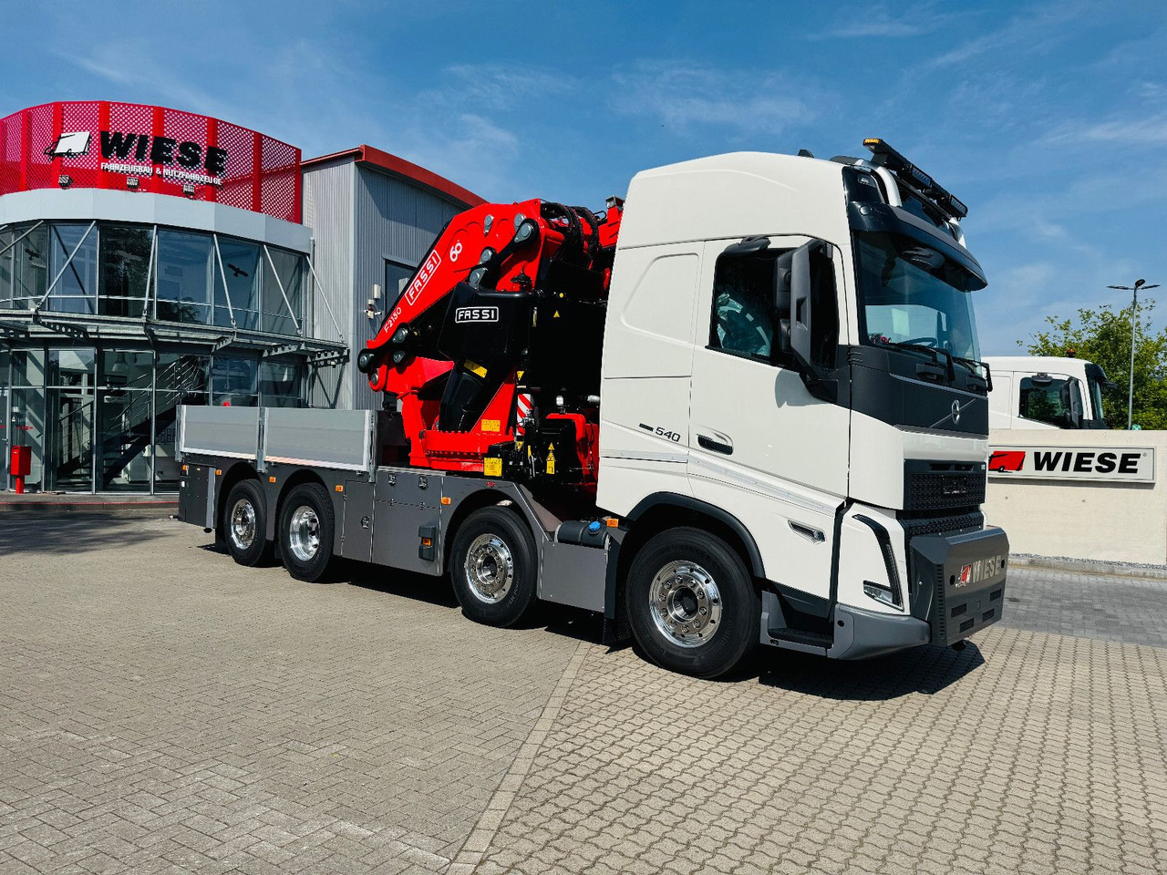 Volvo FH 540 mit Fassi F2150RAL Fly Jib + Winde - Camión caja abierta, Camión grúa: foto 3 Volvo FH 540 mit Fassi F2150RAL Fly Jib + Winde - Camión caja abierta, Camión grúa: foto 3