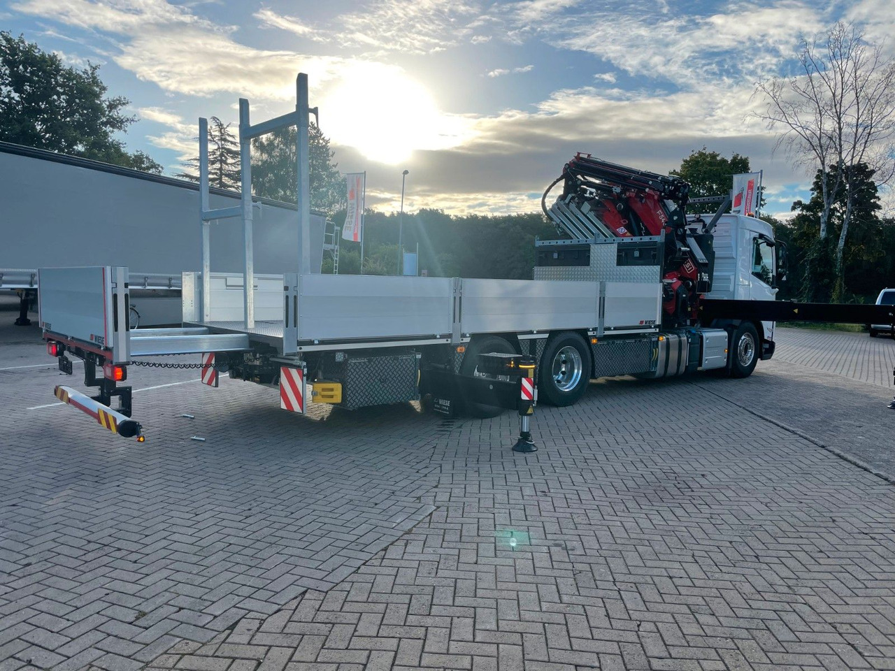 Volvo FMX 500 FASSI Ladekran F545 JIB & Winde Sofort - Camión caja abierta, Camión grúa: foto 5 Volvo FMX 500 FASSI Ladekran F545 JIB & Winde Sofort - Camión caja abierta, Camión grúa: foto 5